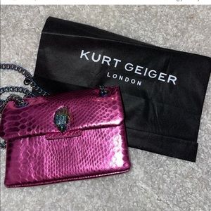 NWT mini pink Gieger purse